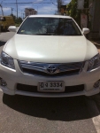 ขายรถ TOYOTA CAMRY HYBRID เครื่อง 2.4 AT สีขาวมุก วิ่ง 78531 กม. ราคา 759000 บาท