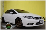 ปี2014 hd civic 18s สีขาว at เบนซิน  ดาวน์ 510 เปอร์เซ็น