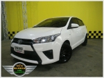 ปี2013 tt yaris 12j at สีขาว เบนซิน ดาวน์ 510 เปอร์เซ็น