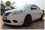 ปี2012 ns almera 12e สีขาว mt เบนซิน 510 เปอร์เซ็น