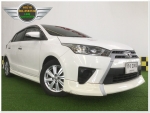 ปี 2013 tt yaris 12 g สีขาว at ดาวน์ 510 เปอร์เซ็น