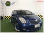 B1655 ปี2006 Toyota Yaris 15e สีน้ำเงิน ฟรีดาวน์