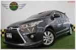 ปี2015 TOYOTA  YARIS 12G สีเทา at เบนซินฟรีดาวน์