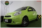 ปี2010 Nissan March 12v at สีเขียว เบนซินฟรีดาวน์