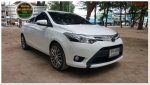 vios15 g สีขาว at 2013 ฟรีดาวน์