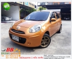 NISSAN MARCH 12 E 2011 ใช้เงินเพียง 10000 บ
