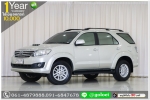 TOYOTA FORTUNER 30​ V​ 4WD 2013 ใช้เงินออกรถ 10000 บ