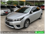 ออกรถ 0 บาท TOYOTA ALTIS 18 E AT ปี 2015