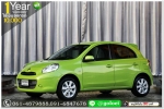 NISSAN MARCH 15 V 2013 ใช้เงิน 10000 บ ออกรถ