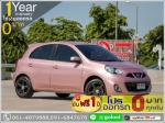 ออกรถ 0 บาท NISSAN MARCH 12 E MNC 2014