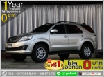 ออกรถ 0 บาท TOYOTA FORTUNER 30 V 4WD 2013