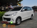 ออกรถ 0 บาท TOYOTA AVANZA 15S LPG 2013