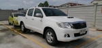 Toyota Hilux Vigo Champ 2.5 E ปี12 เครื่องดีเซล สีขาวสวยมาก สภาพใหม่มาก มาใหม่