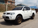 MITSUBISHI TRITON DOUBBLECAB 2.5 GLS PLUS VG Turbo ปี 2012 เกียร์ AUTO สีขาวมุก สภาพนางฟ้า เครื่องแรง แอร์เย็น วันไหนเมาห้ามขับ เดี๋ยวโดนตำรวจจับ และ ปรับ นะจ๊ะ