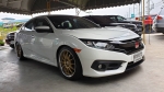HONDA CIVIC 1.5 FC TURBO เกียร์ออโต้ CVT ปี2017 สีขาวมุก