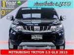 ออกรถ 0 บาท MITSUBISHI TRITON 25 GLX 2015