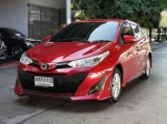 TOYOTA NEW YARIS ATIV 1.2 E HACTHBAG SPORT ปี2018 สีแดง เกียรออโต้